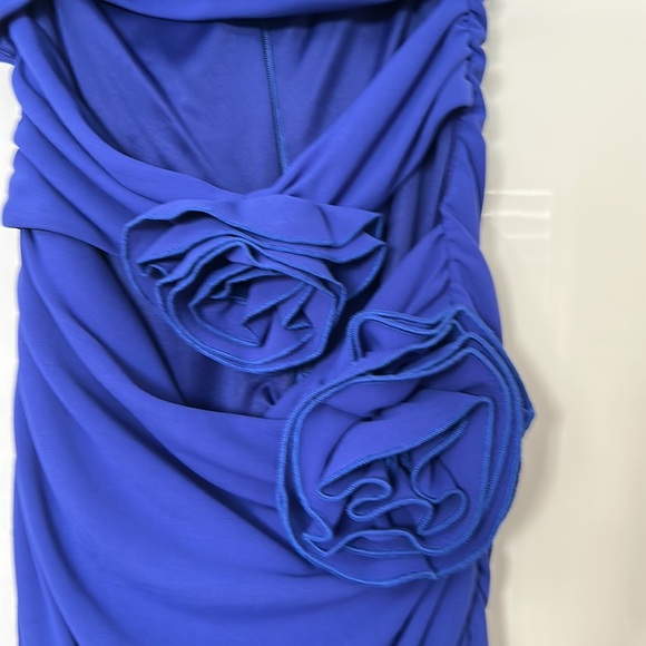 Cobalt blue Zara mini dress - Picture 4 of 9
